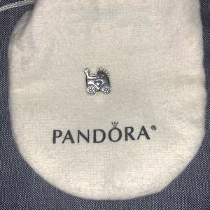 Pandora baby carriage charm